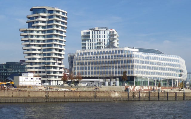 Marco-Polo-Centre (left) and Unilever HQ Germany