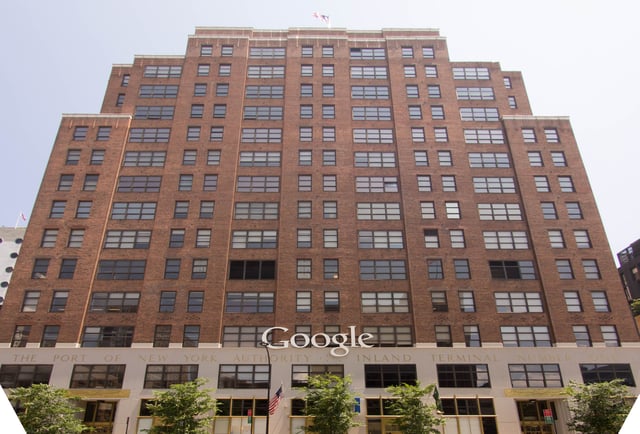 Google's New York City office building houses its largest advertising sales team.