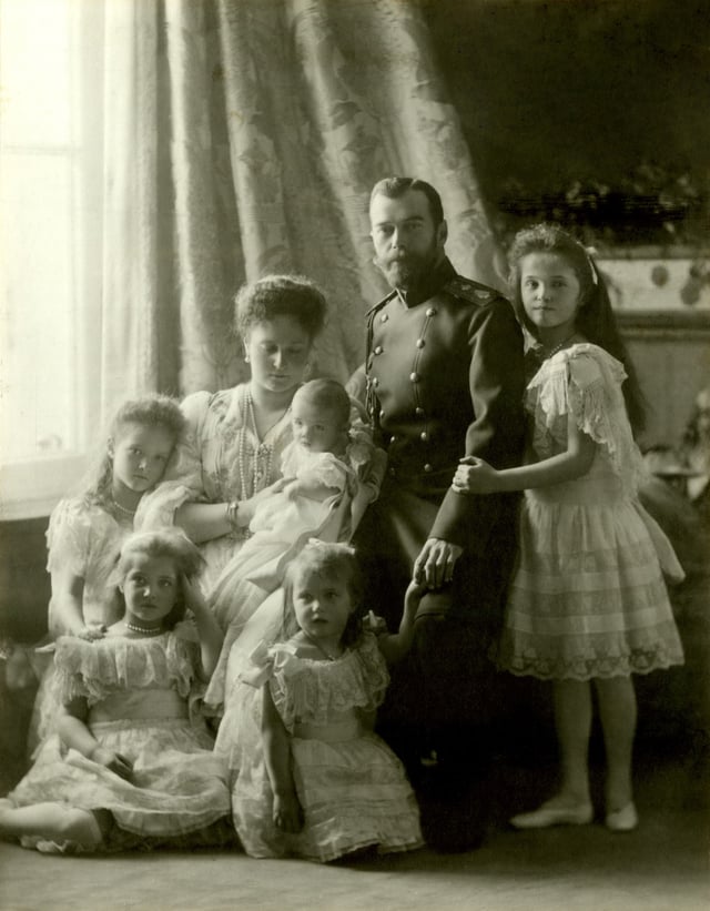 Nicholas II and family