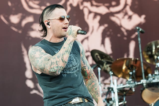 M. Shadows at Rock im Park, 2014