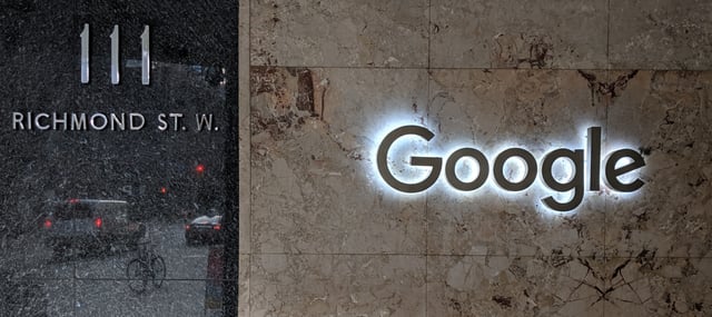 Google's Toronto office.
