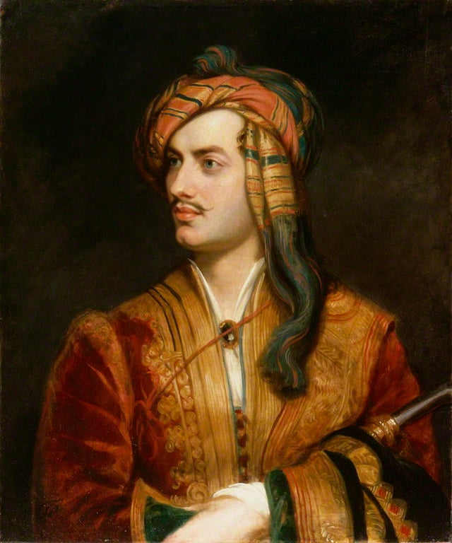 Lord Byron, English poet