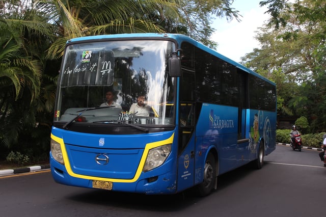 Trans Sarbagita bus, Denpasar and its outskirt areas main transportation