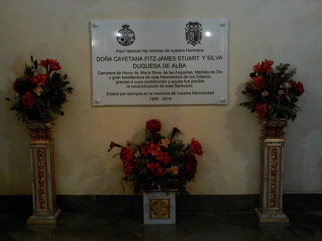 Memorial plaque in Seville