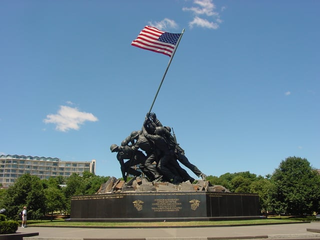 Marine Corps War Memorial, Arlington, Virginia