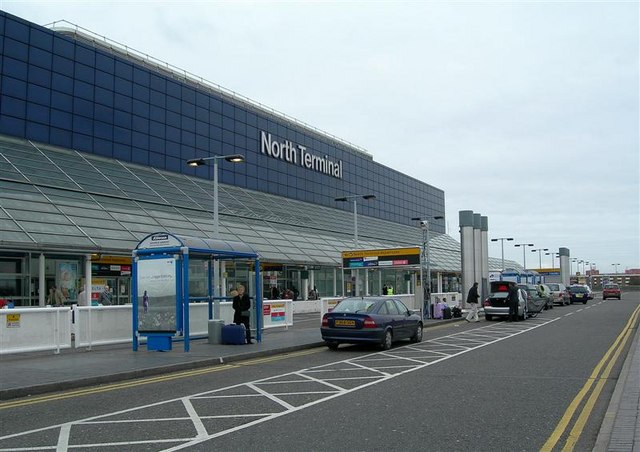 Exterior of the North Terminal before renovation