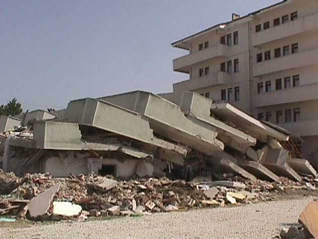 Damage from the Izmit earthquake