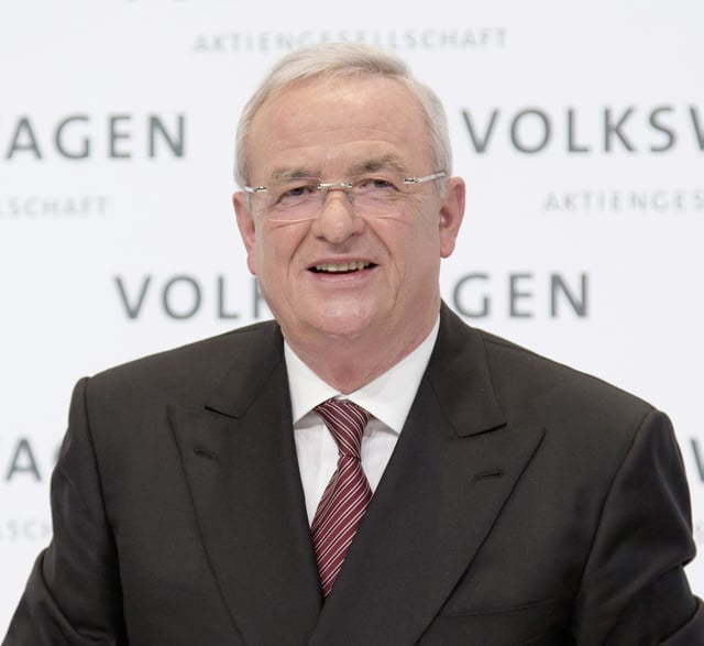 Former Volkswagen AG CEO Martin Winterkorn in March 2015