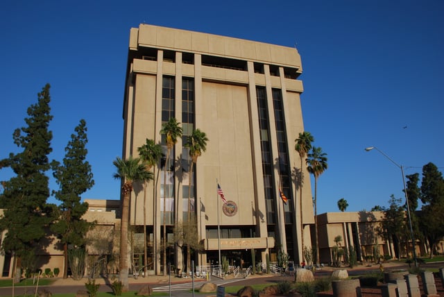 Arizona State Capitol Executive Tower at 1700 W. Washington St.