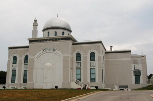 Baitur Rehman Mosque near Washington, D.C. is one of several mosques inaugurated by the fourth caliph