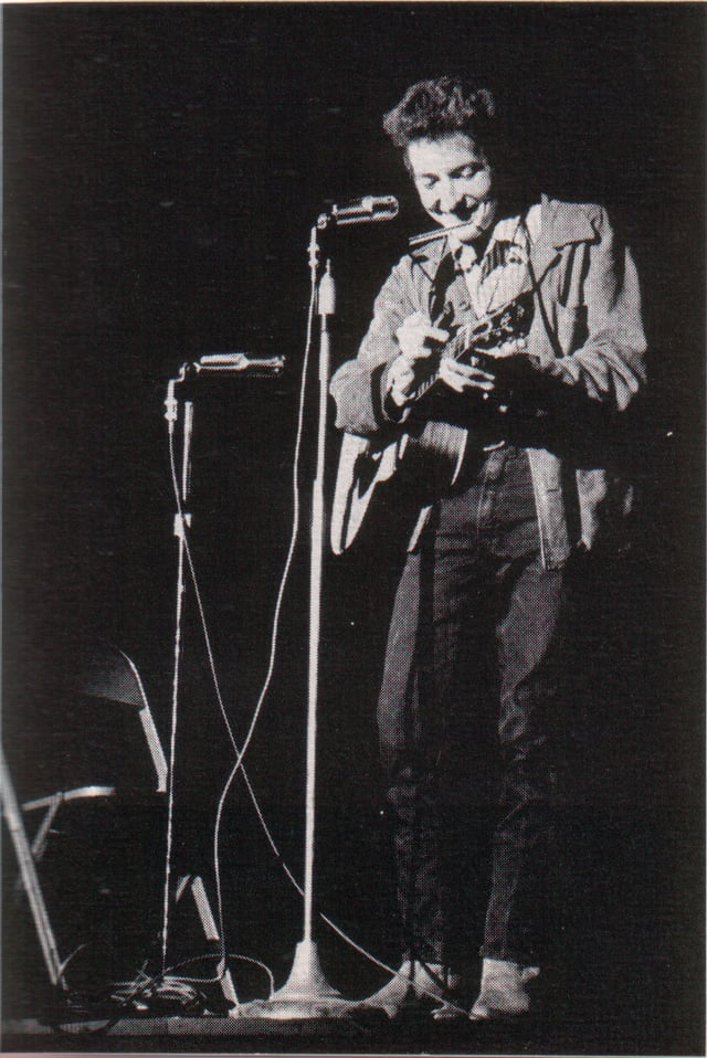 Bobby Dylan, as the college yearbook lists him: St. Lawrence University, upstate New York, November 1963