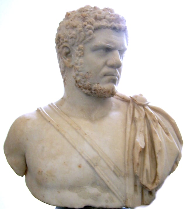 Bust of Caracalla from the Pergamon Museum, Berlin