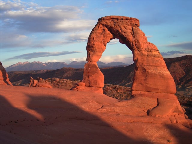 The Delicate Arch at Arches National Park