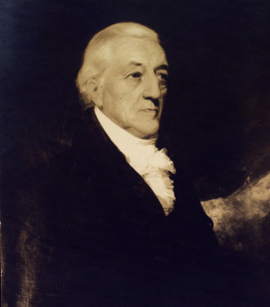 Oil painting of Revolutionary War hero and philanthropist, Colonel Henry Rutgers (1745–1830), early benefactor and namesake of Rutgers University