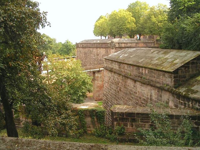 Old fortifications of Nuremberg