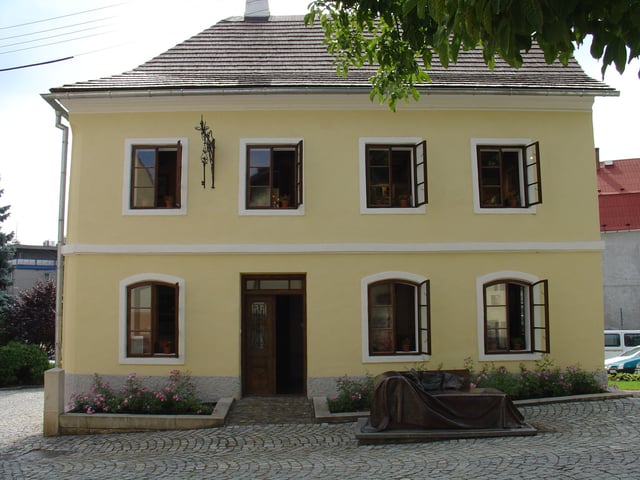 Freud's birthplace, a rented room in a locksmith's house, Freiberg, Austrian Empire, (later Příbor, Czech Republic).