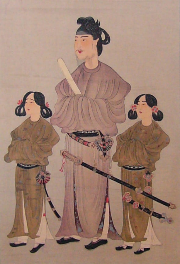Prince Shōtoku was a semi-legendary regent and a politician of the Asuka period.