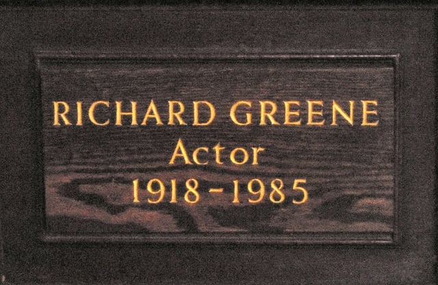 Memorial plaque in St Paul's, Covent Garden