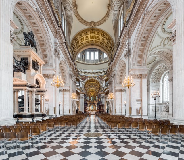 The nave, looking towards the choir