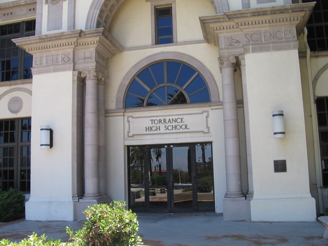 Torrance High School is one of the oldest high schools in California, having opened in 1917. The school is a popular filming location.