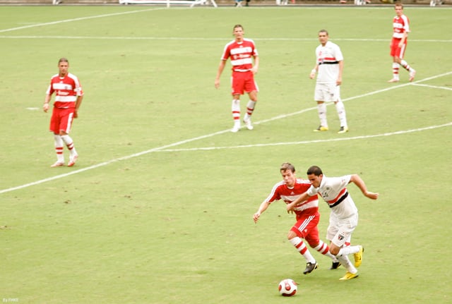 São Paulo against Bayern Munich in 2007.