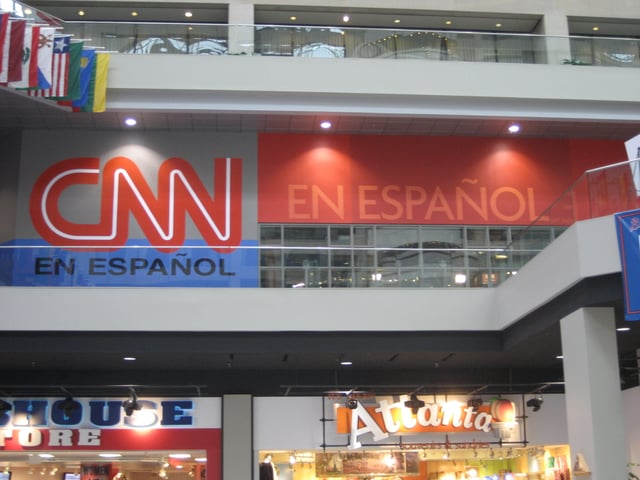 CNN en Español newsroom/studio in Atlanta, GA.