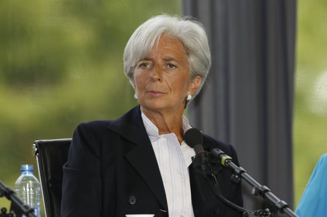 On 28 June 2011, Christine Lagarde was named managing director of the IMF, replacing Dominique Strauss-Kahn.