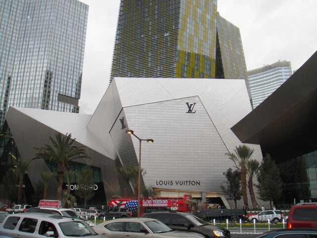 A Louis Vuitton store in Las Vegas.