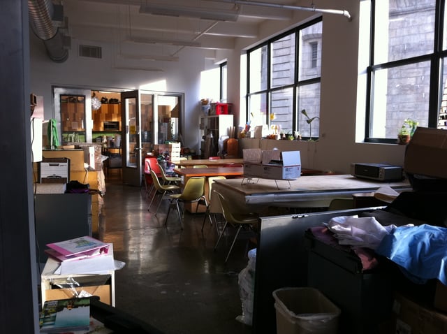 Etsy Labs community workspace area