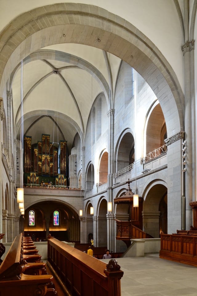 Interior view of the cloister