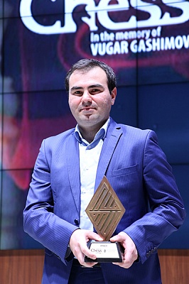 Shakhriyar Mamedyarov was the 2013 World Rapid Chess and three-time European Team Chess champion.