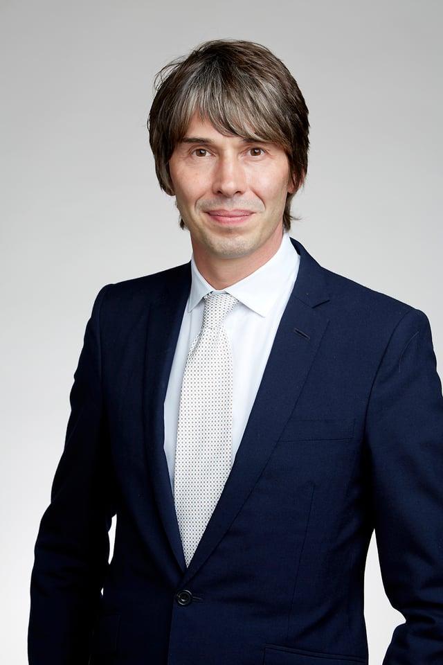 Brian Cox, a professor of physics, was elected a Fellow of the Royal Society in 2016 having previously held a Royal Society University Research Fellowship (URF) from 2005 to 2013