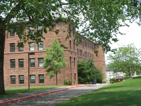 Clark Hall, a freshman dormitory built in 1916 and renovated in 2002