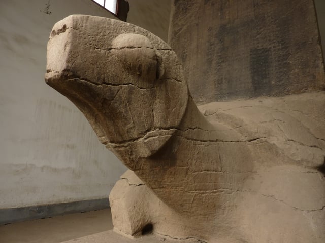 One of the tortoise stelae of Xiao Dan (478–522), a member of the Liang royal family. Ganjiaxiang, Qixia District, near Nanjing