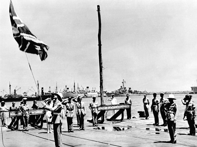 British leaving Haifa in 1948