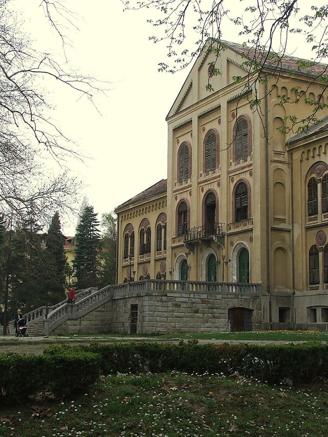 Prince Mihailo's summer residence in Aranđelovac.