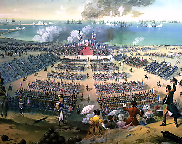 Inspection of troops at Boulogne, 15 August 1804