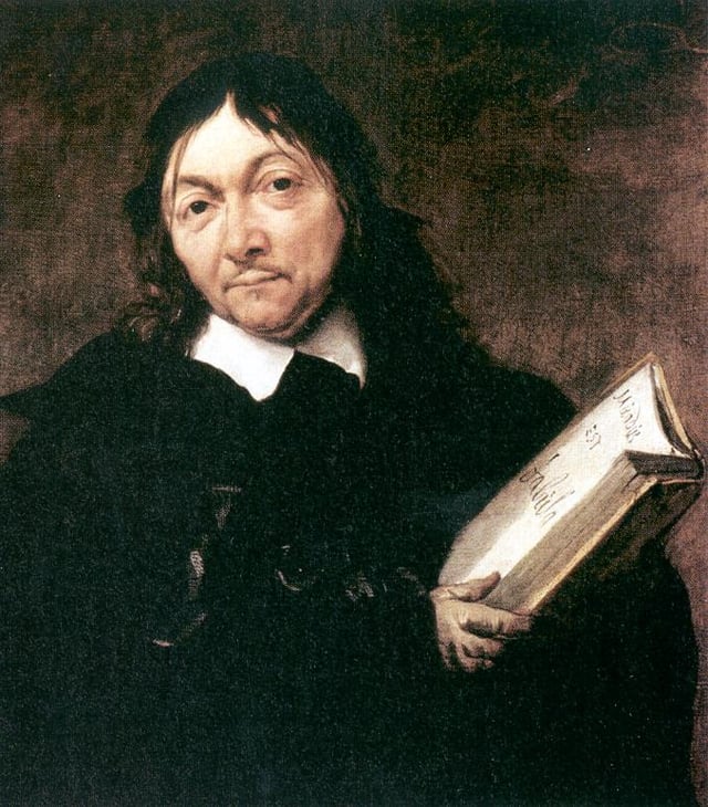 Portrait of René Descartes by Jan Baptist Weenix, 1647-1649