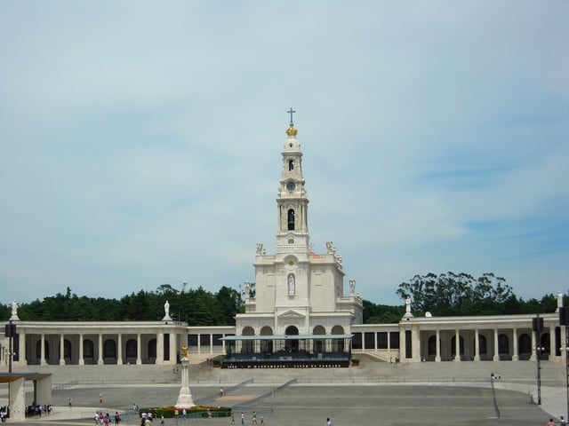 The Sanctuary of Our Lady of Fátima is one of the largest Marian shrines in the world.