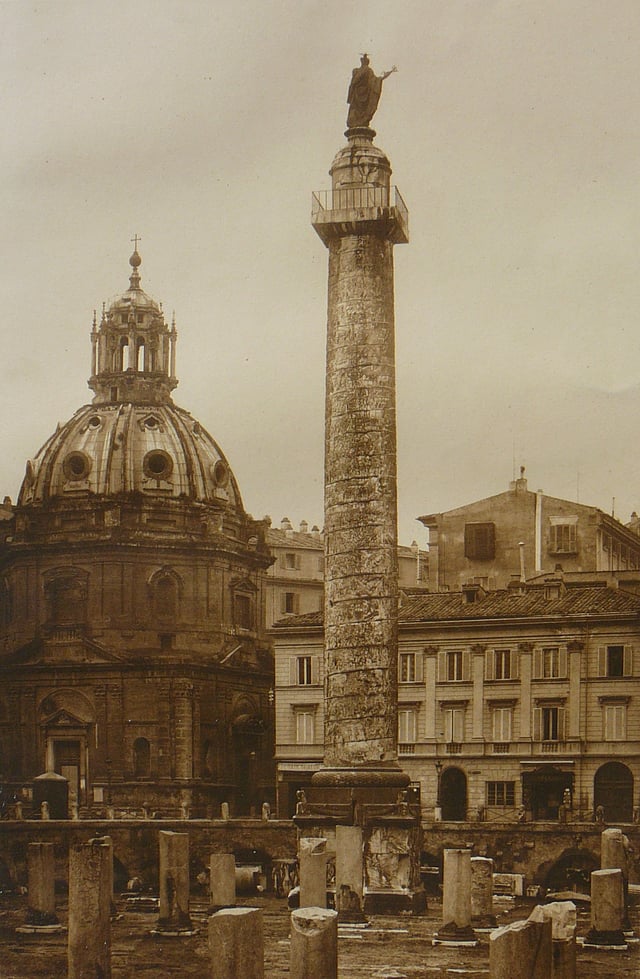 Trajan's Column around 1896