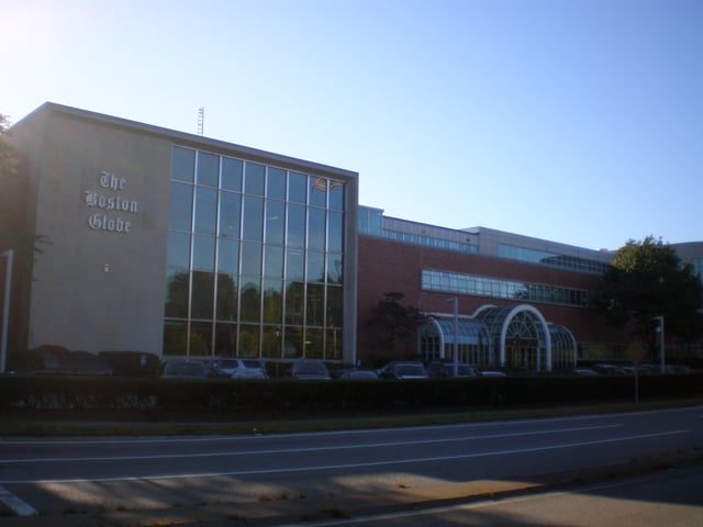 Boston Globe headquarters in September 2009