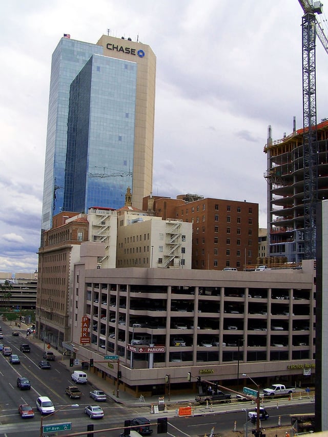 Chase's southwest regional headquarters in Phoenix, Arizona.