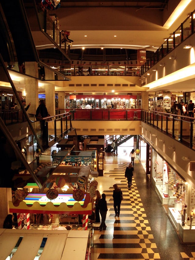 The Patio Olmos Shopping Gallery.
