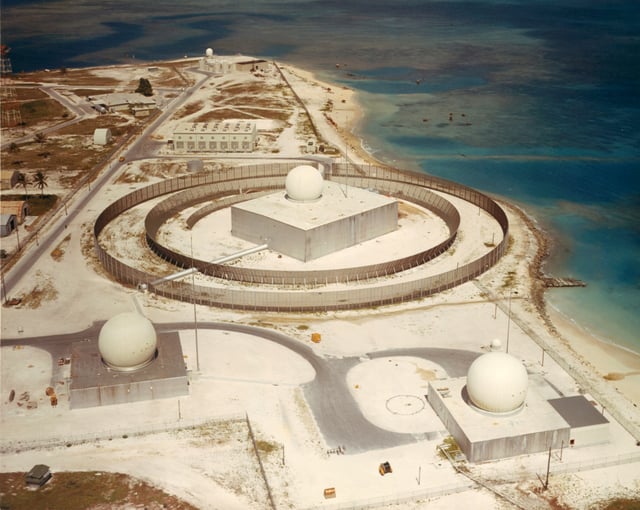 Two TTR's are closest to the camera at the bottom, and the ZDR is centered. The MTRs are located on the building in the distant background.