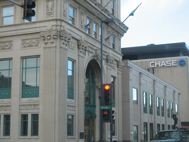 Rockford City Hall in the East Rockford Historic District