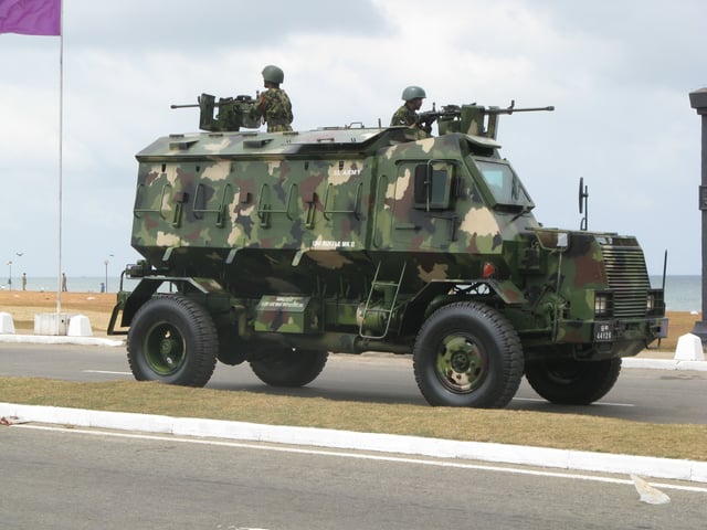 Unibuffel MK II Armored Personnel Carrier – Sri Lanka Army