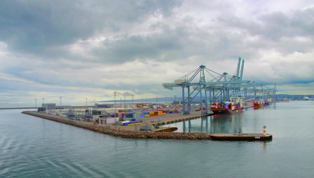 Aarhus Container port