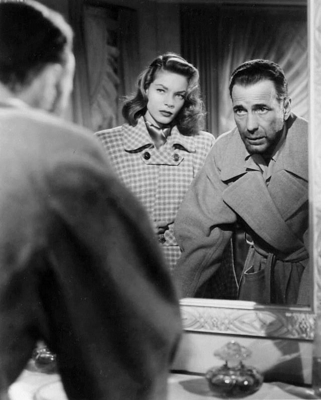 Bacall and Bogart in Dark Passage