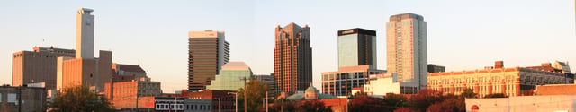 Birmingham skyline, 2007