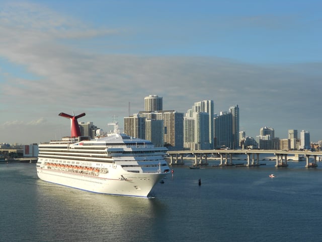 PortMiami is the world's largest cruise ship port.